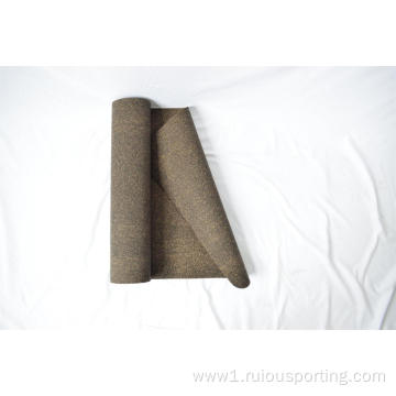 natural rubber cork yoga mat